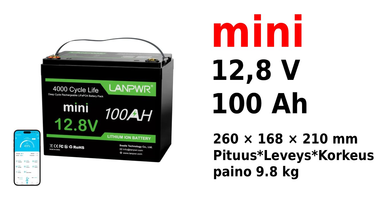 MINI 12,8 V 100 A BT 269,-