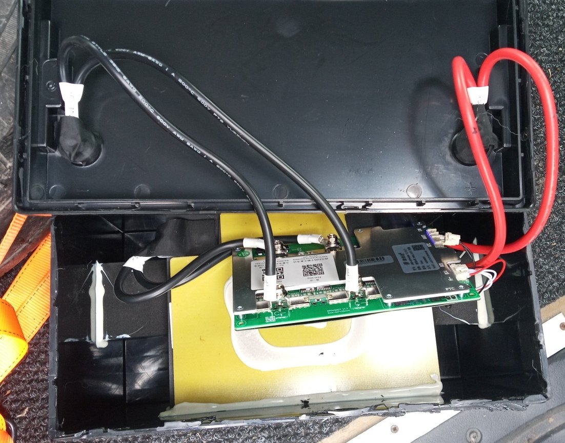 opened lifepo4 battery cells and bms